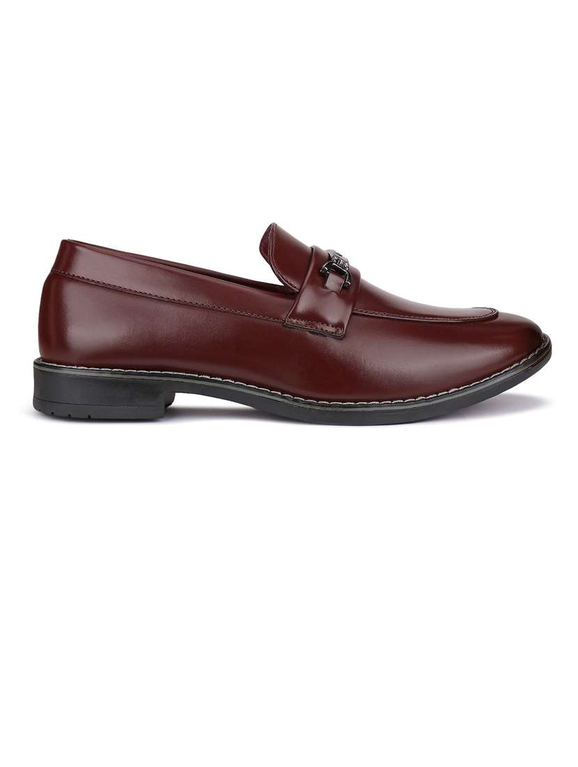 slip-on styling flat heels formal shoes - 21132214 - Standard Image - 2