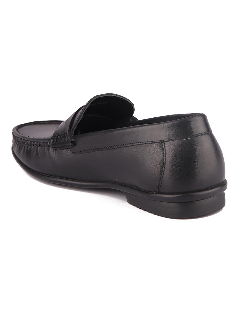 solid black slip on loafers - 21132798 - Standard Image - 2