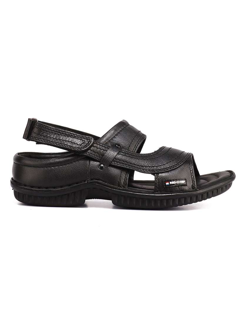 men solid back strap sandal - 21132804 -  Standard Image - 2