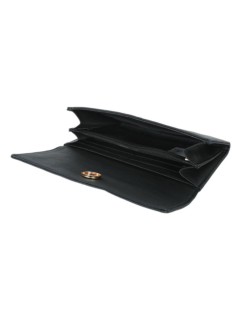 black pvc wallet - 21132873 - Standard Image - 2