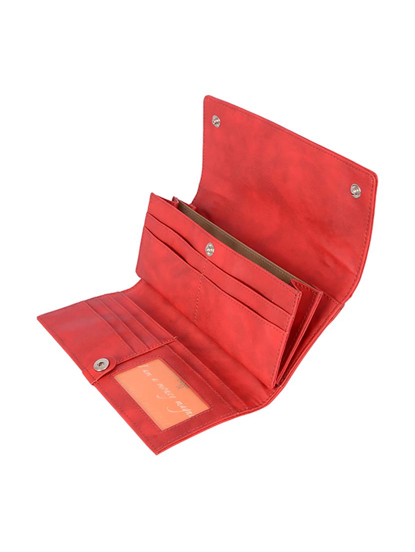 red pvc wallet - 21132904 - Standard Image - 2