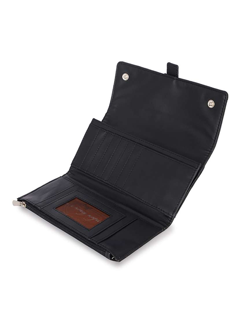 black pvc wallet - 21132908 -  Standard Image - 2