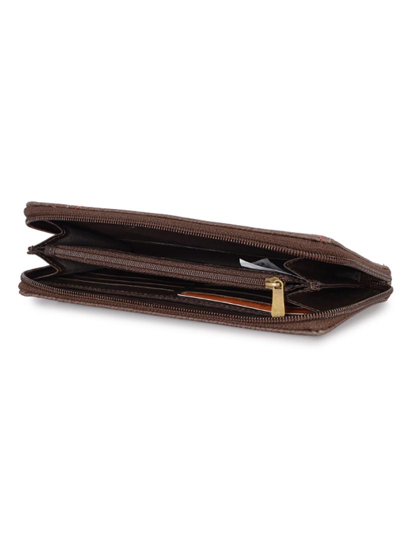 brown pvc wallet - 21132917 - Standard Image - 2