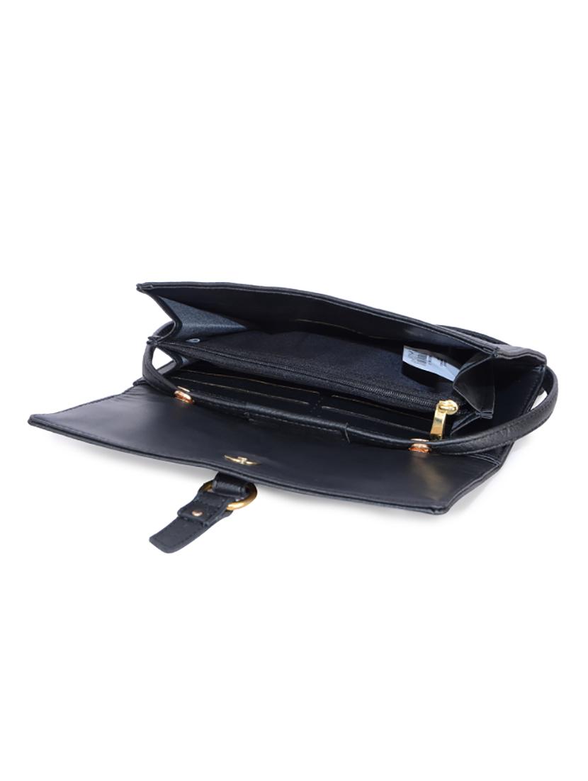 black pvc wallet - 21132927 - Standard Image - 2