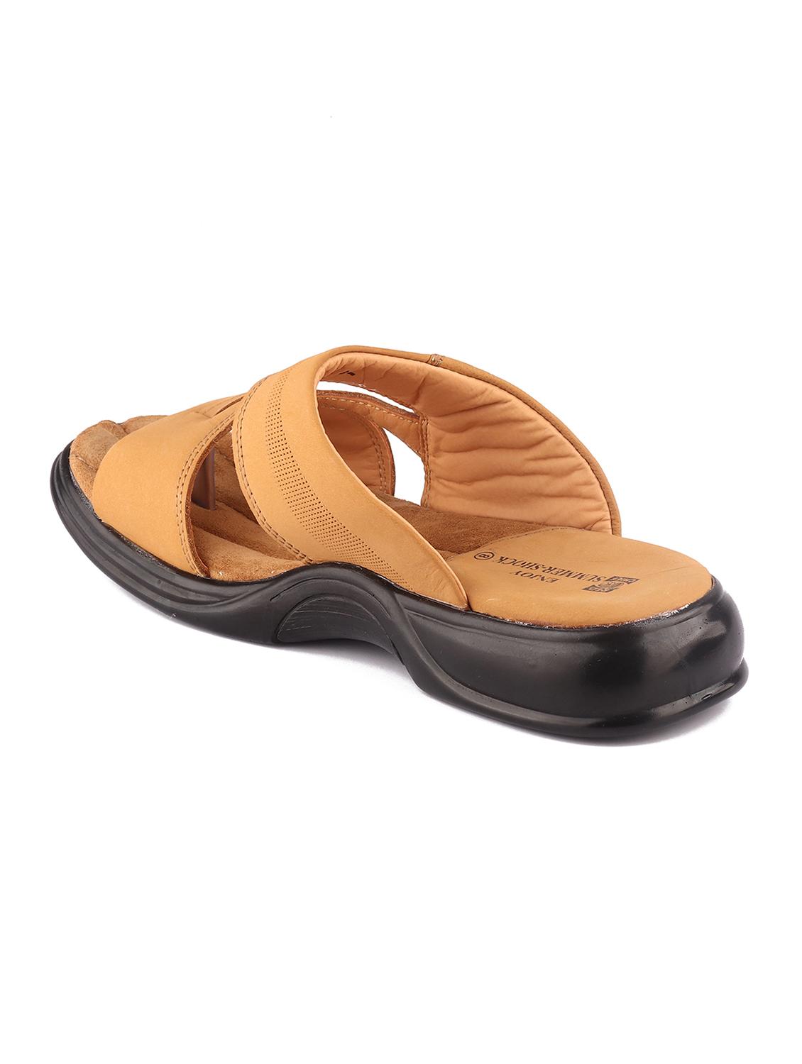 men solid color slip on slipper - 21132967 - Standard Image - 2