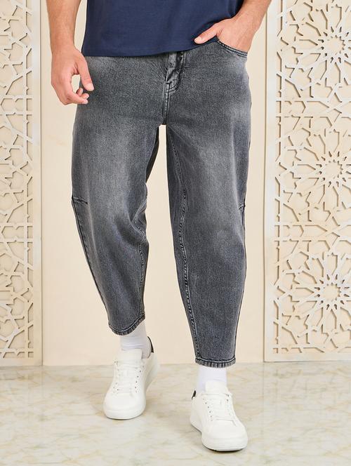 men mid rise plain jeans - 21135311 - Standard Image - 0