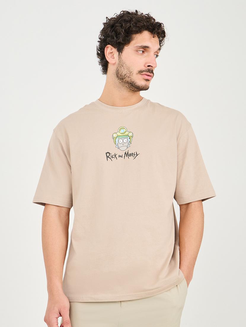 men check print t-shirt - 21135418 - Zoom Image - 0