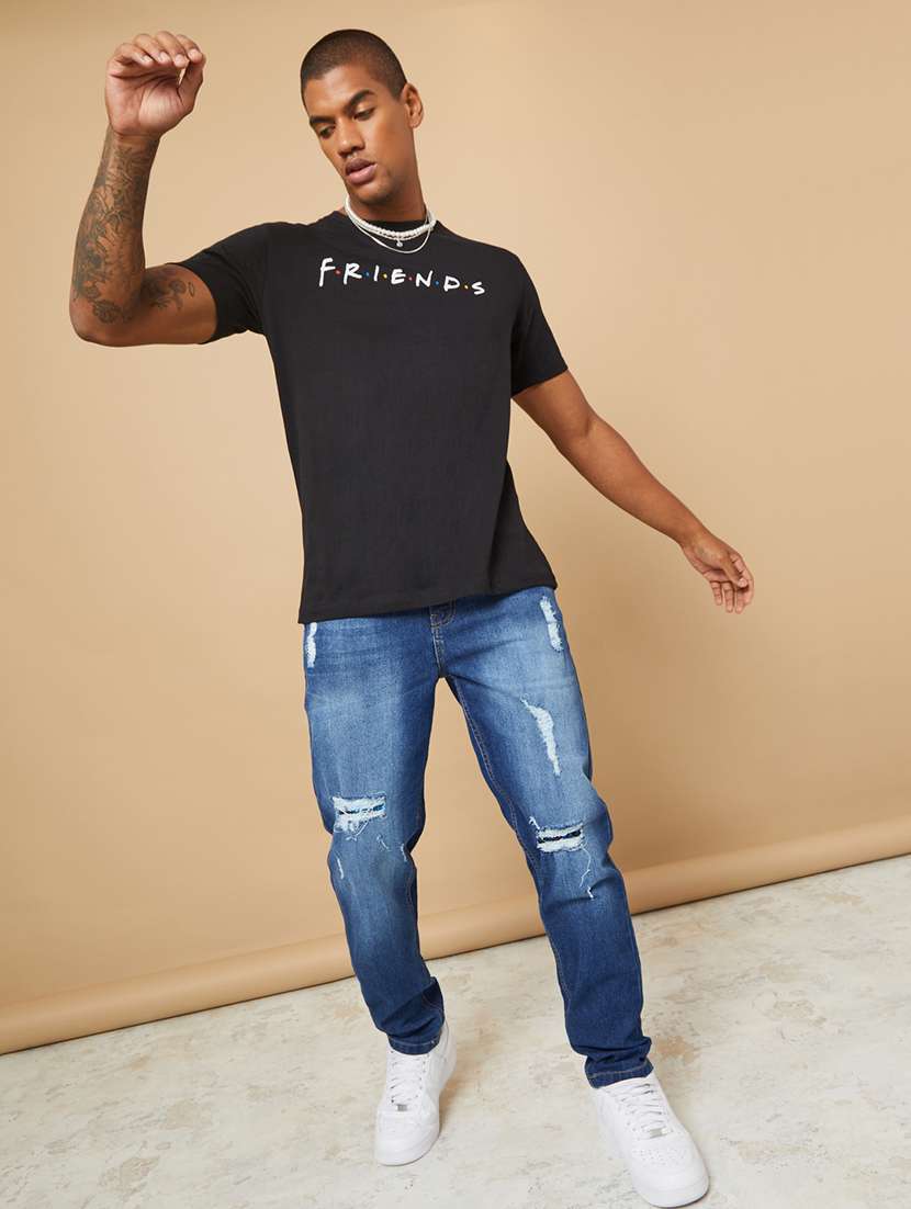 men round neck short sleeves t-shirt - 21135455 -  Standard Image - 2