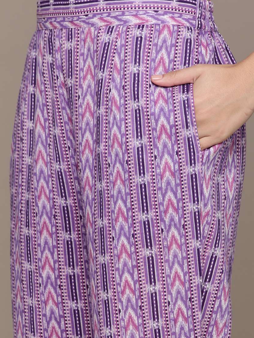 women three quarter sleeve kurta pant with dupatta set - 21136009 -  Standard Image - 7