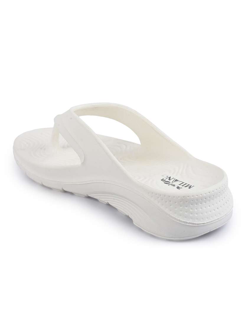 white eva slip on slippers - 21136699 -  Standard Image - 2