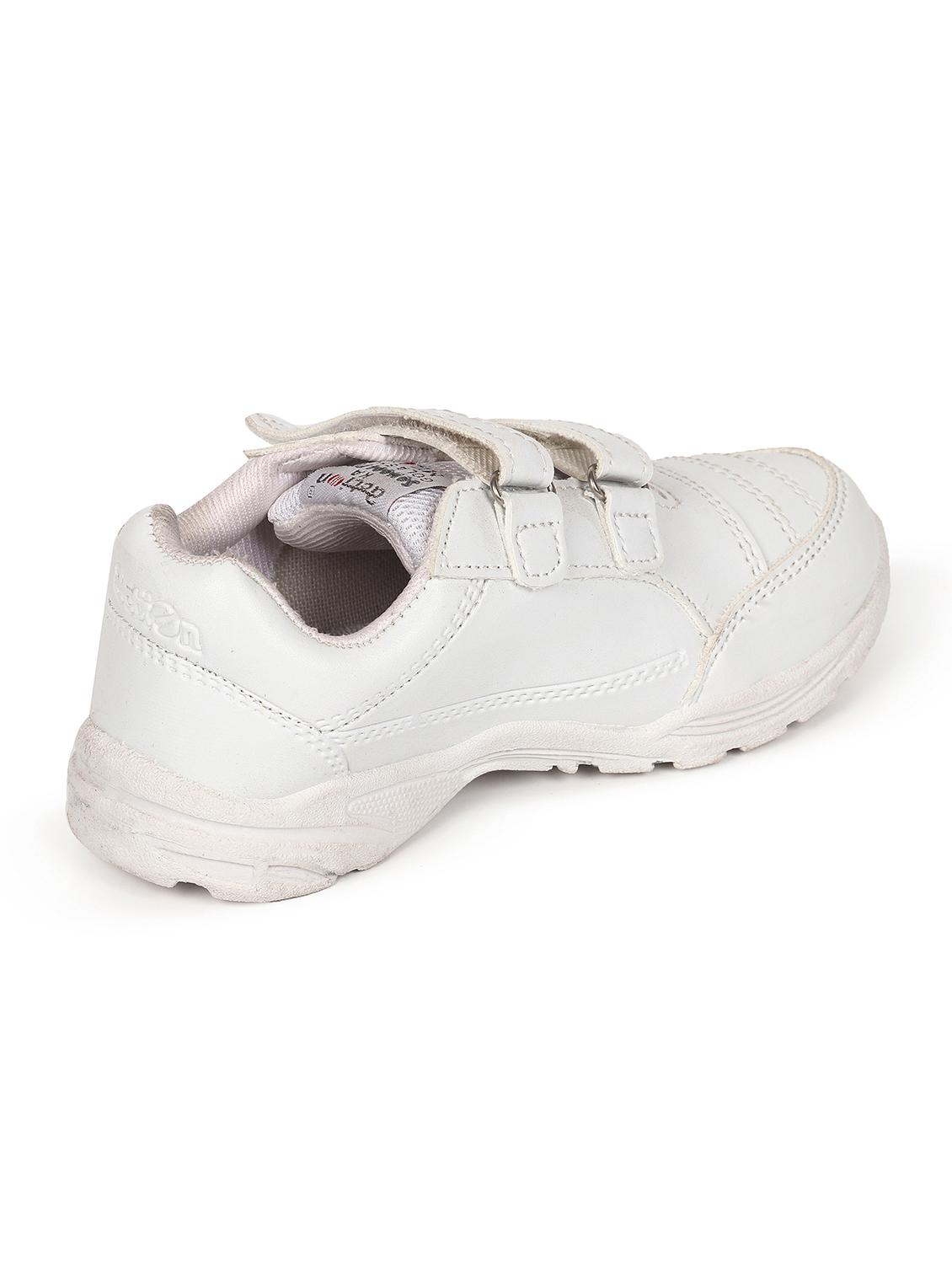 boys white solid shoes - 21136703 - Standard Image - 2