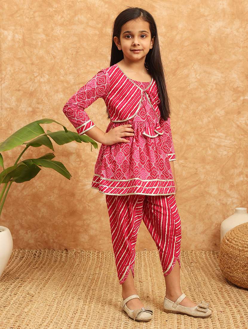 girls printed suit set - 21138292 -  Standard Image - 2