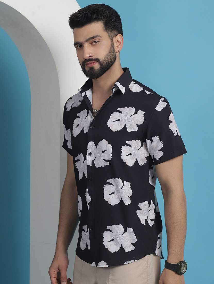 men printed casual shirt - 21139355 -  Standard Image - 2