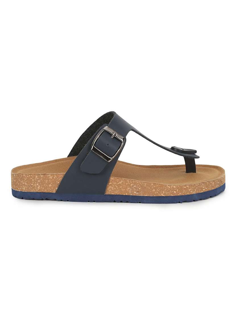navy blue slides flip flops - 21140075 -  Standard Image - 2