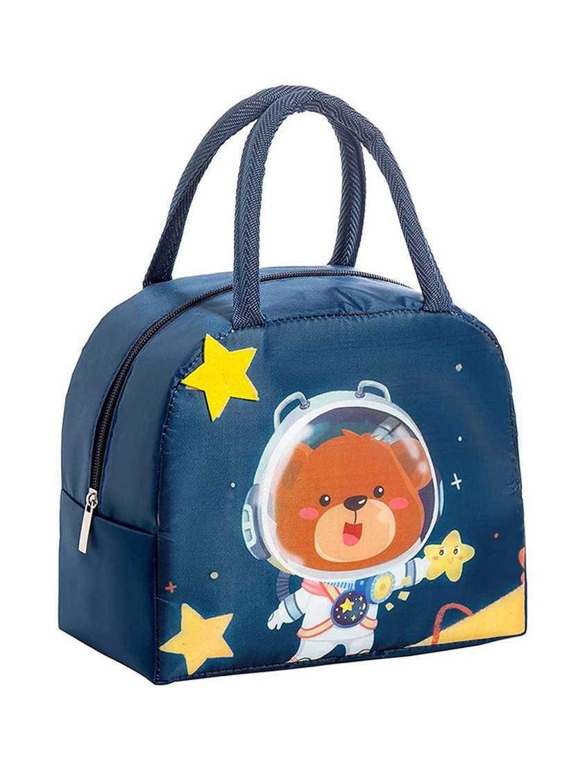 blue printed utility bag - 21140169 -  Zoom Image - 0
