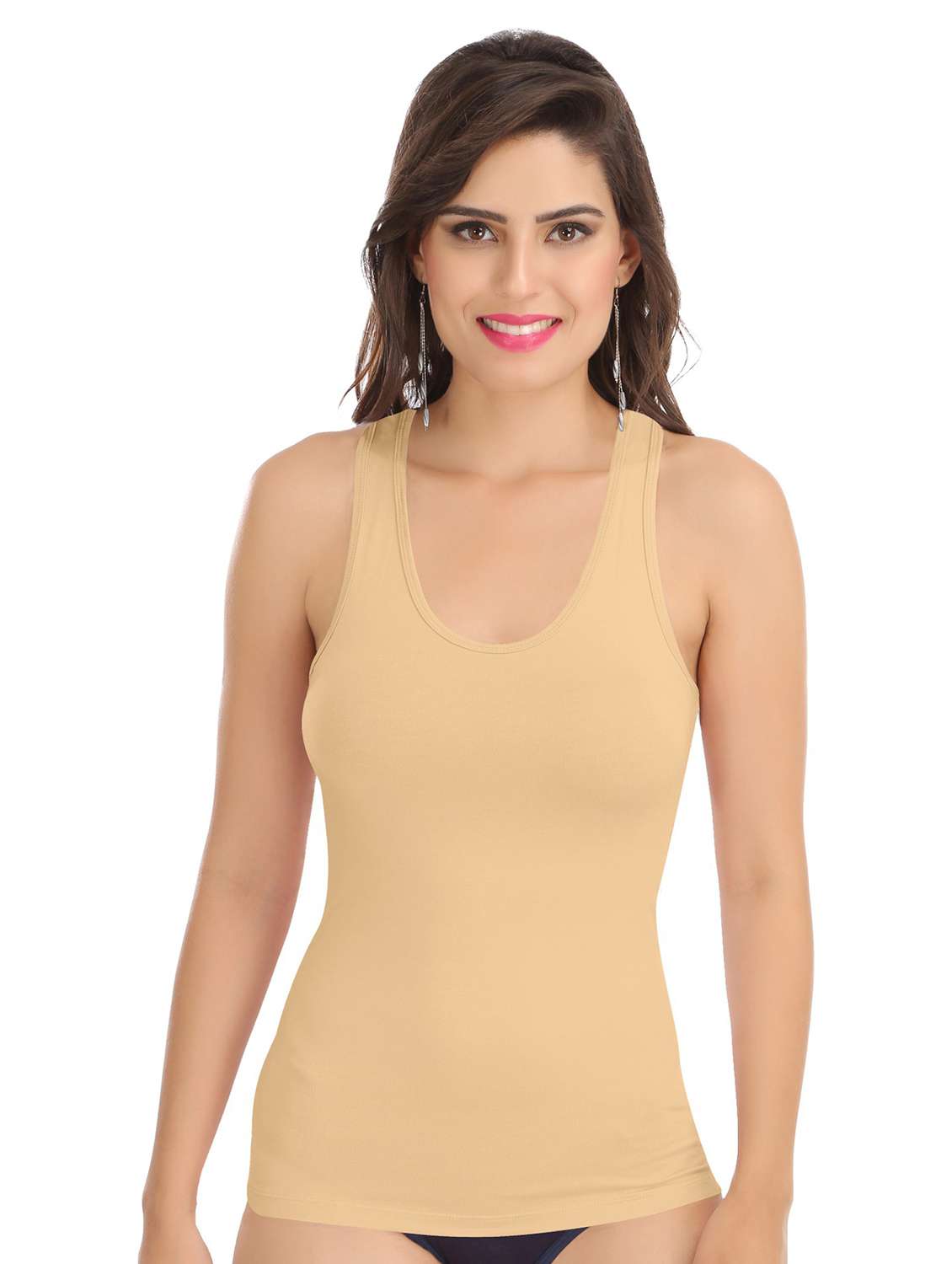 pack of 3 solid camisoles - 21140515 -  Standard Image - 2