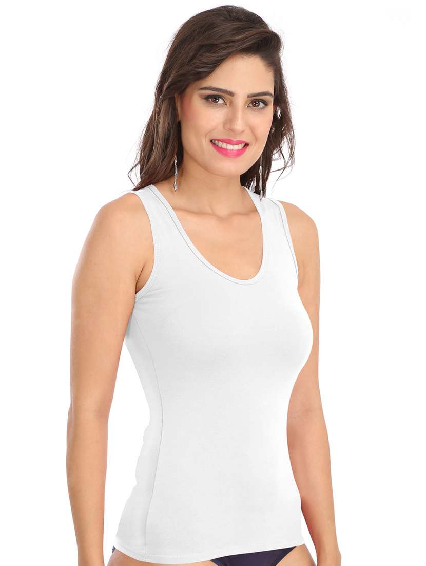 pack of 2 solid camisoles - 21140656 -  Standard Image - 2