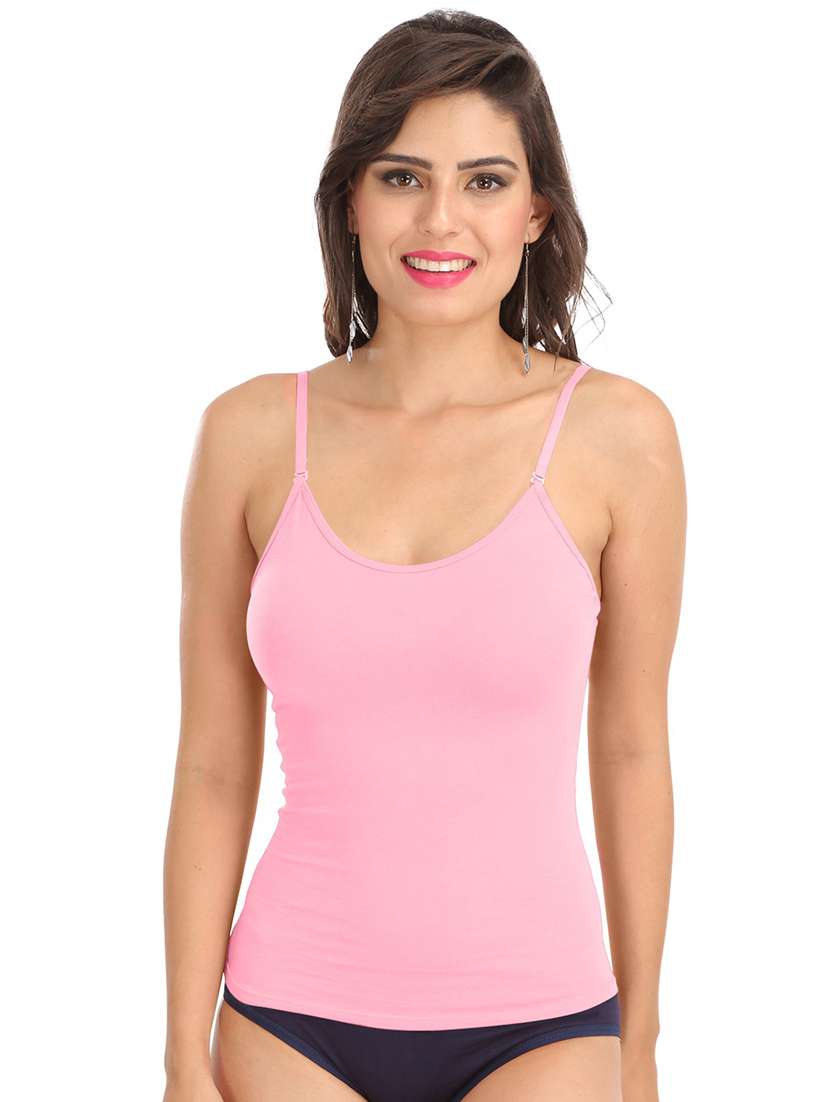 pack of 2 solid camisoles - 21140825 -  Standard Image - 2