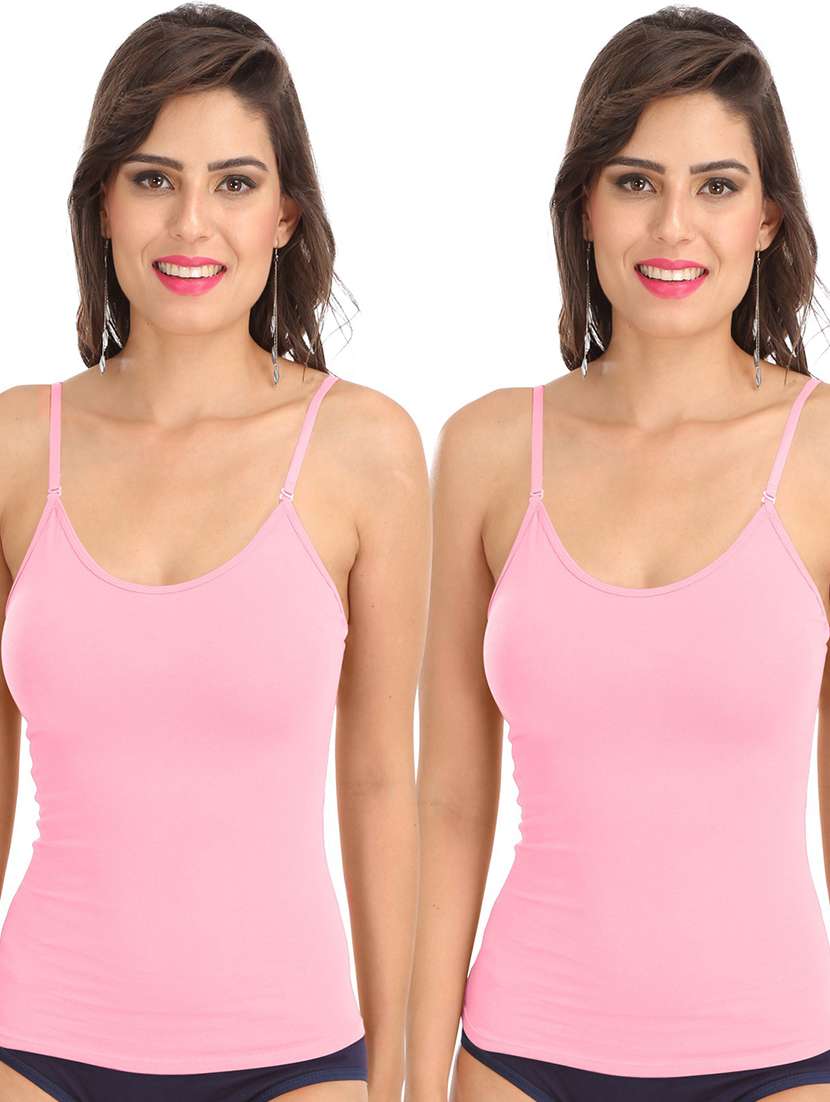 pack of 2 solid camisoles