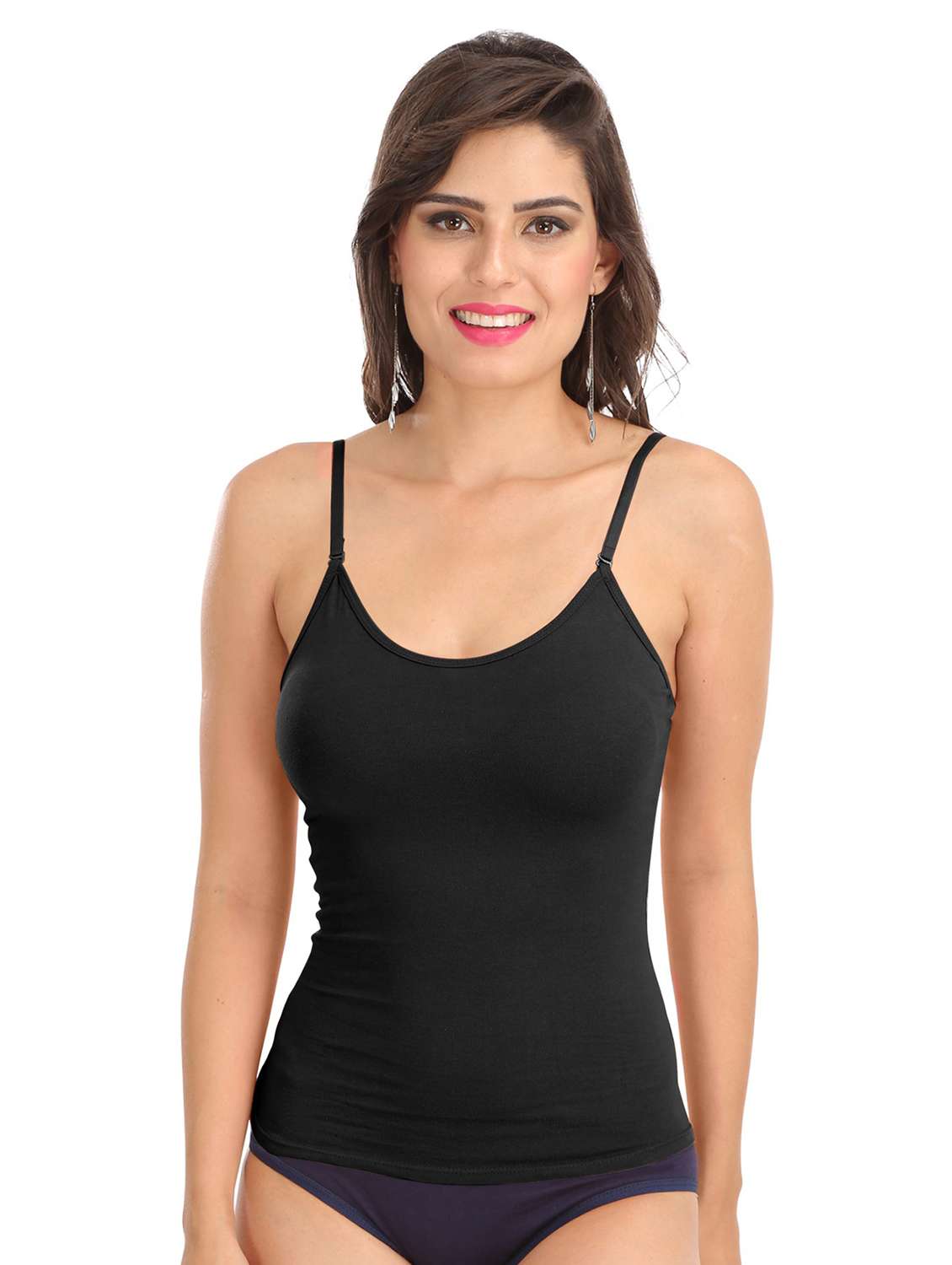 pack of 2 solid camisoles - 21140916 -  Standard Image - 2