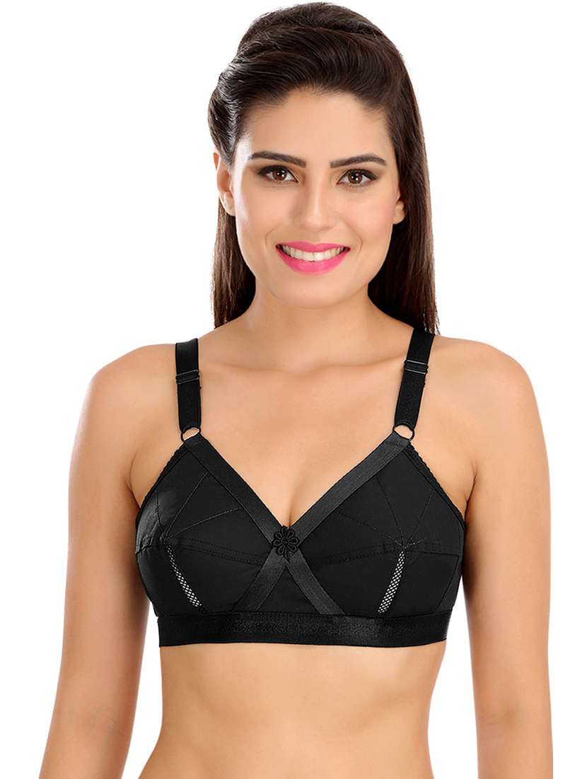 women multicolored solid set of 2 minimizer bra - 21141100 -  Standard Image - 2