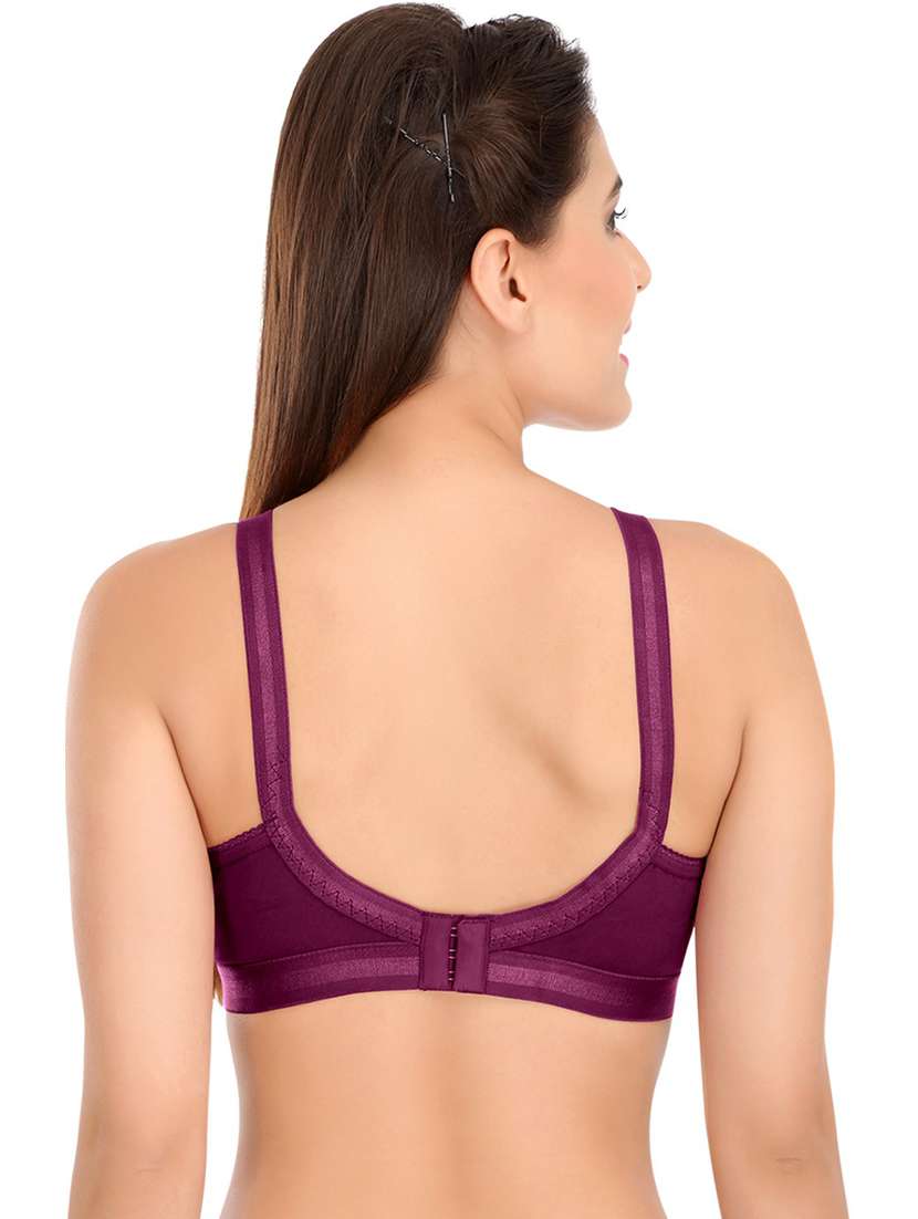 women multicolored solid set of 2 minimizer bra - 21141100 -  Standard Image - 7