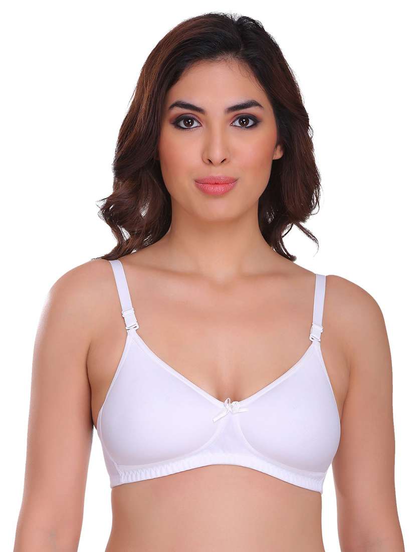 women pack of 2 solid t-shirt bra - 21141370 -  Standard Image - 2