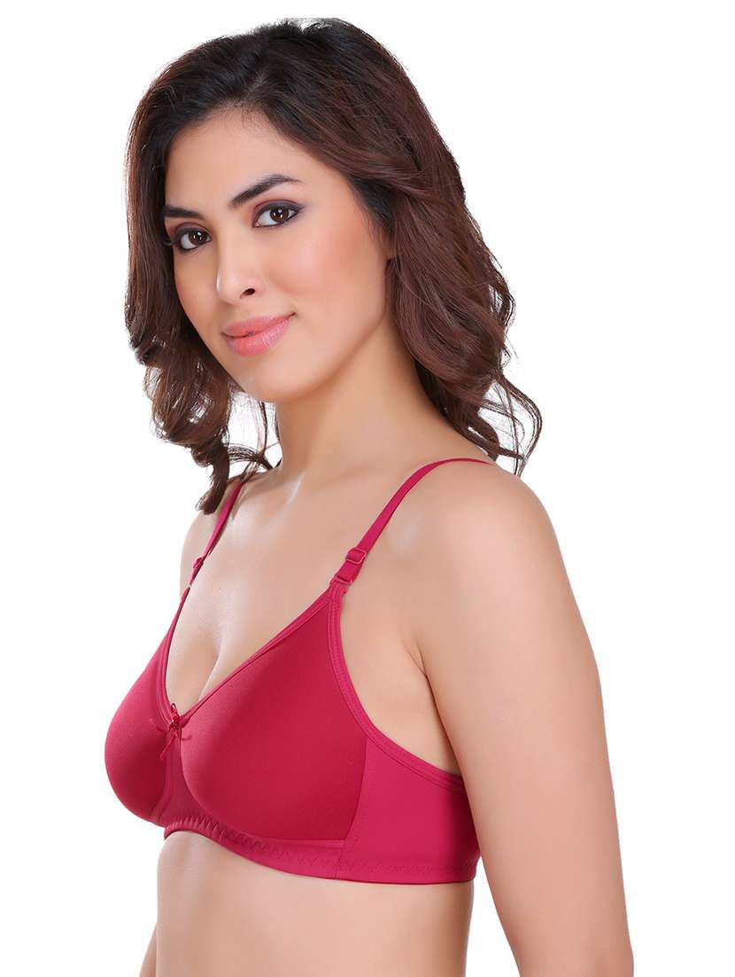 women set of 2 solid regular bra - 21141383 -  Standard Image - 2
