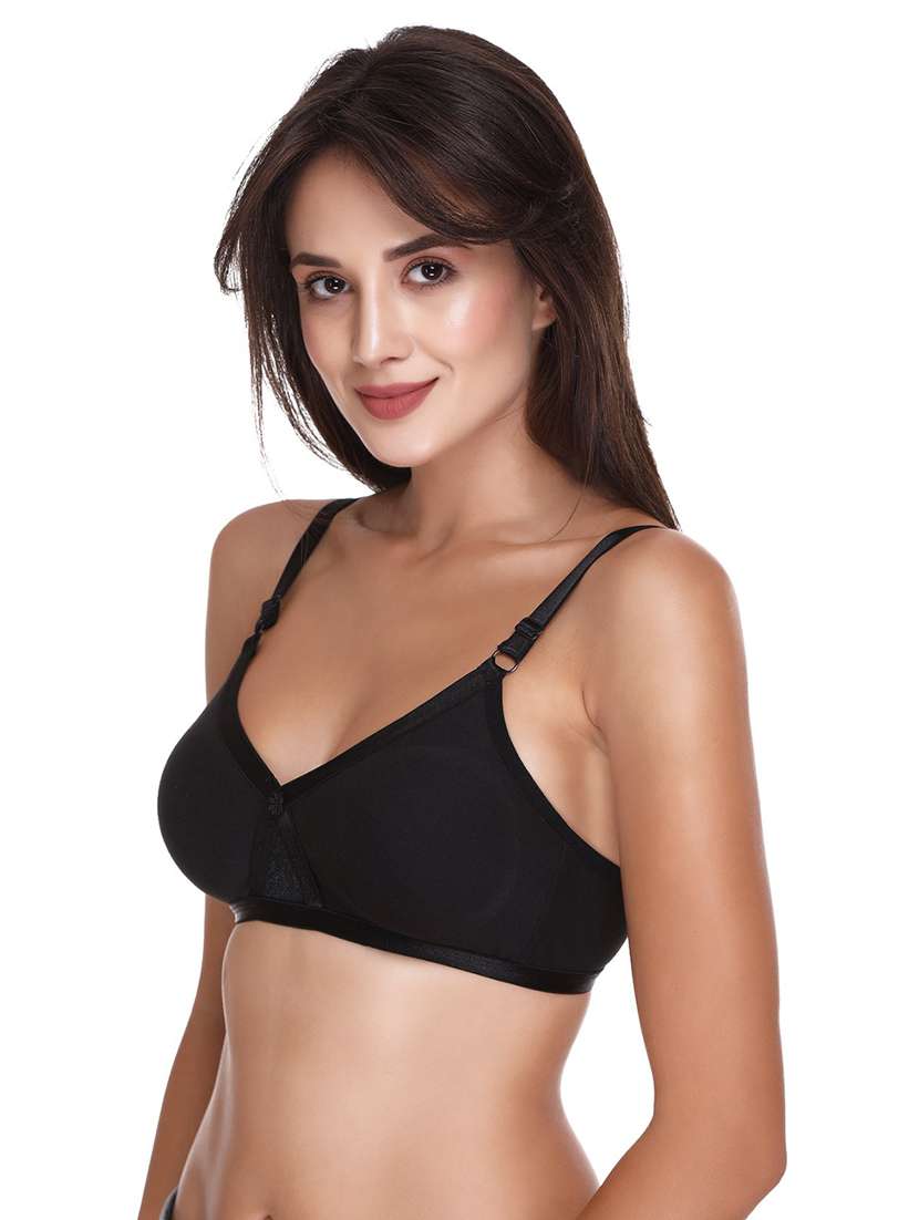 women pack of 2 solid bra - 21141952 -  Standard Image - 2
