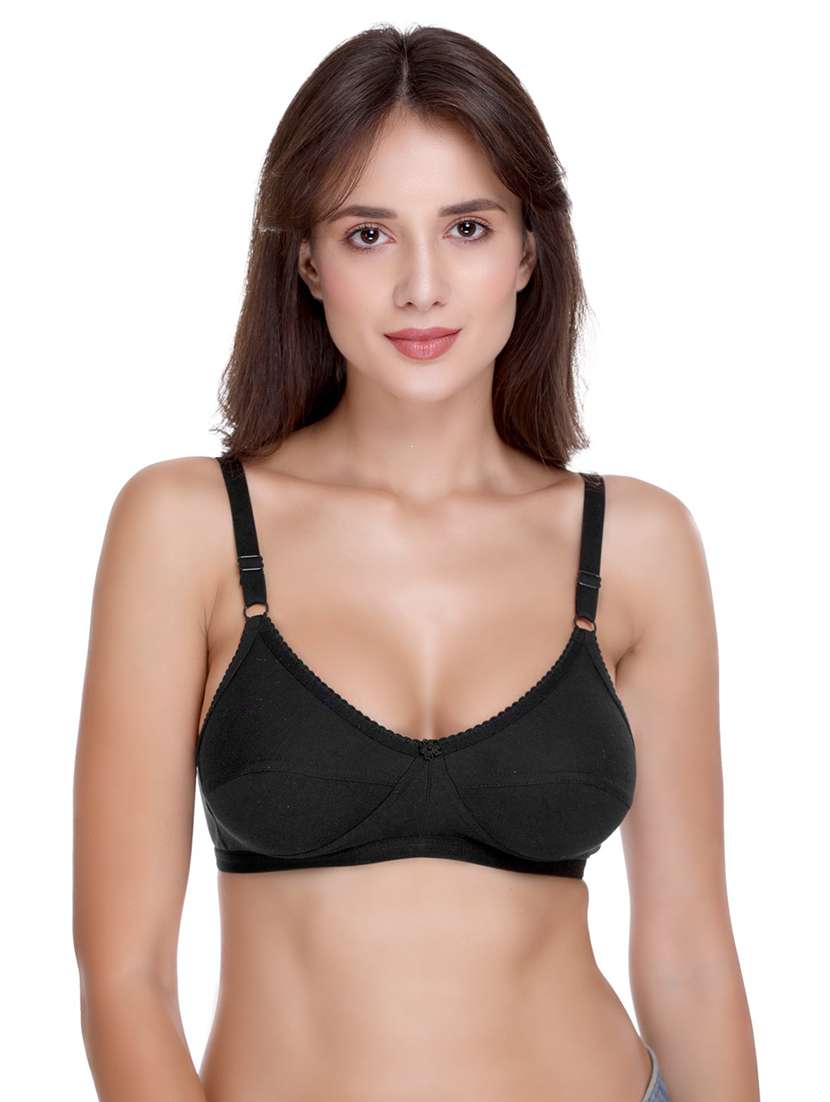 women pack of 2 solid bra - 21142174 -  Standard Image - 2