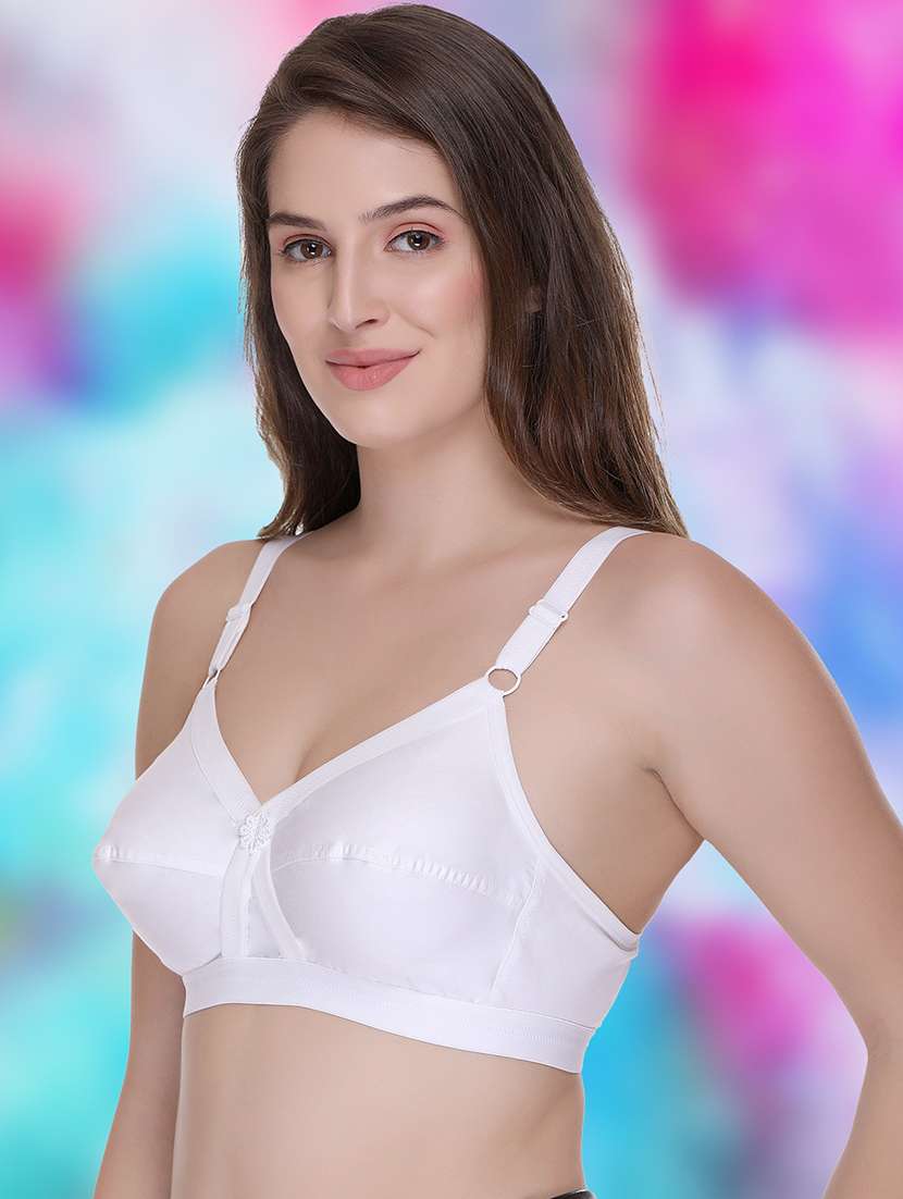 women pack of 2 solid bra - 21142214 -  Standard Image - 2