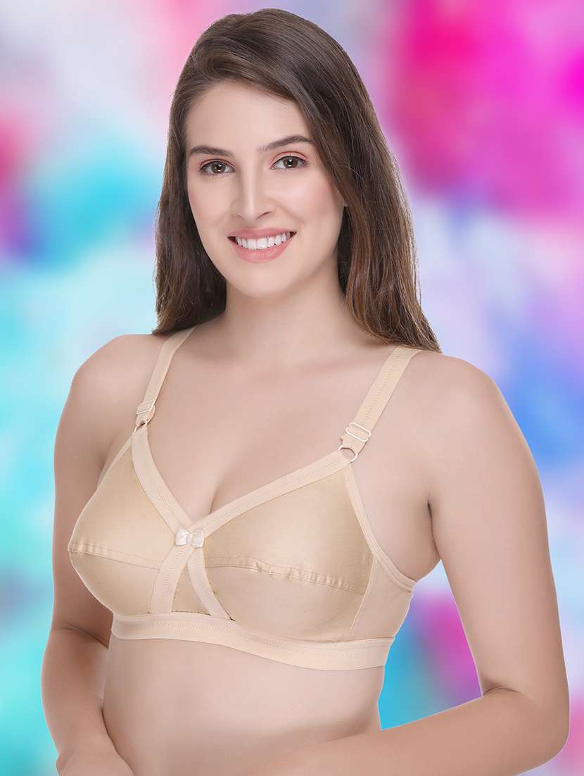 women pack of 2 solid bra - 21142219 -  Standard Image - 2