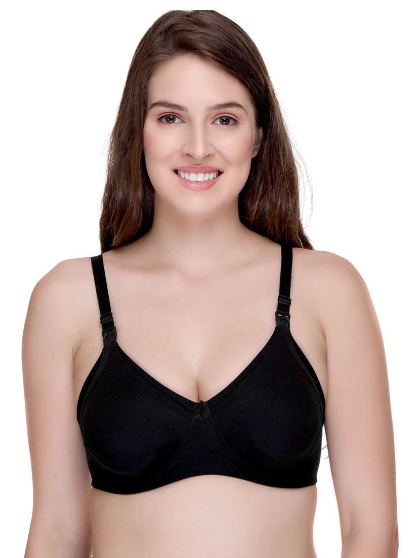 women pack of 2 solid bra - 21142265 -  Standard Image - 2