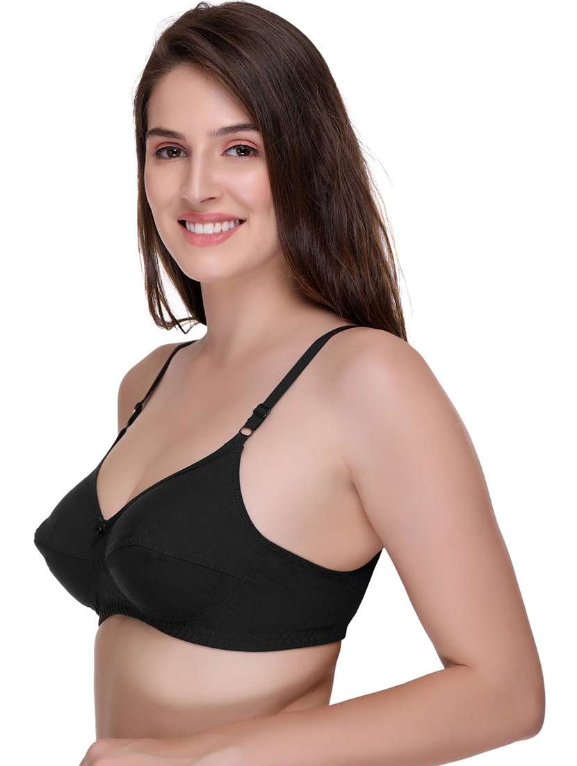 pack of 3 solid bras  - 21142335 -  Standard Image - 2