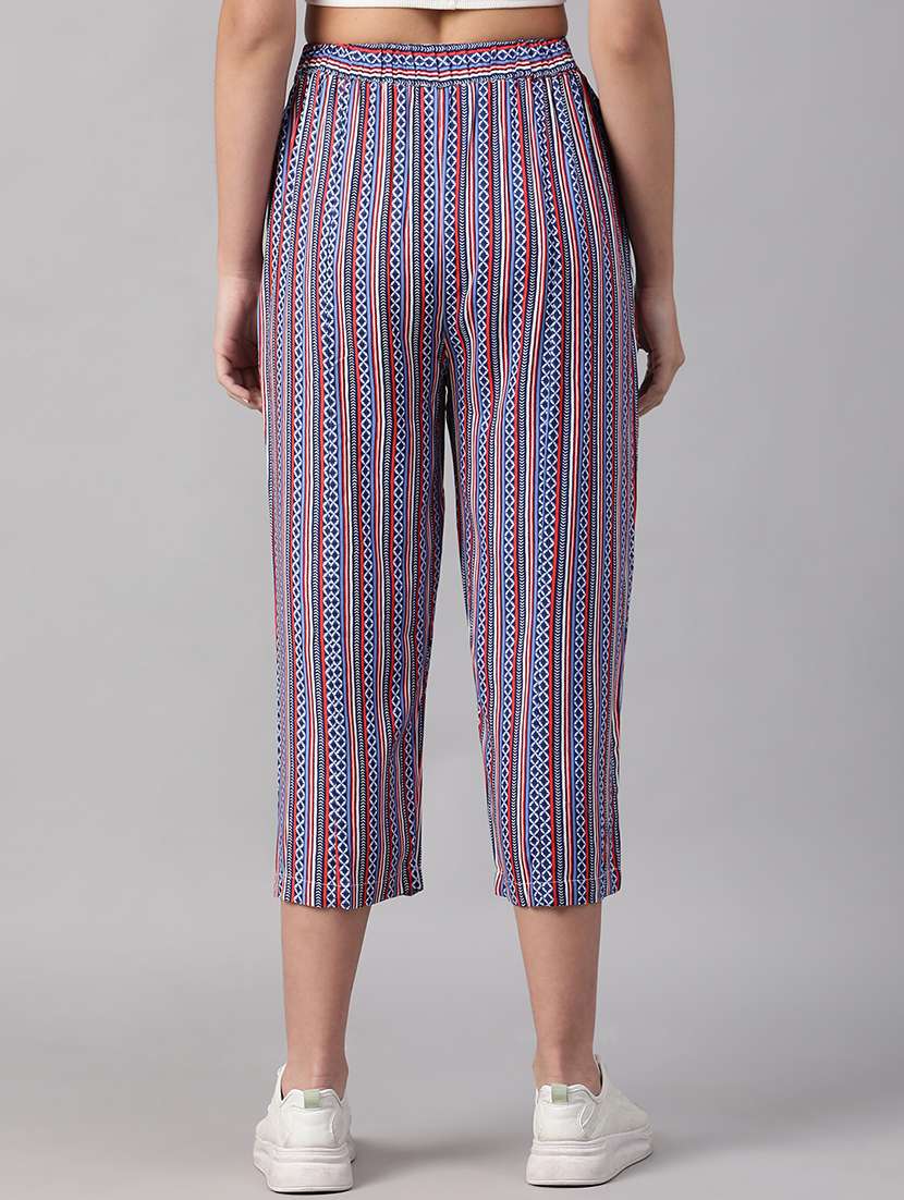 multi coloured printed culottes - 21142613 -  Standard Image - 2