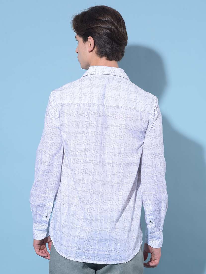 men collared long sleeve casual shirt - 21142647 -  Standard Image - 2