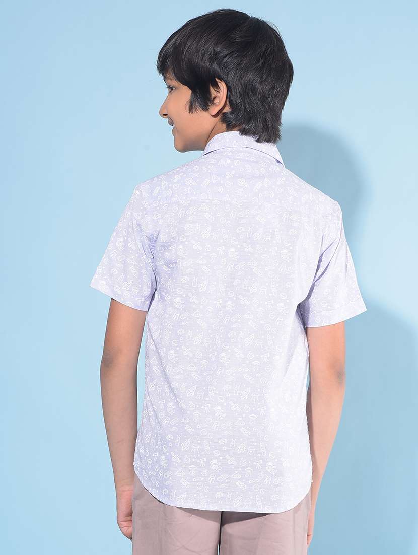 lavender cotton shirt - 21142836 -  Standard Image - 2