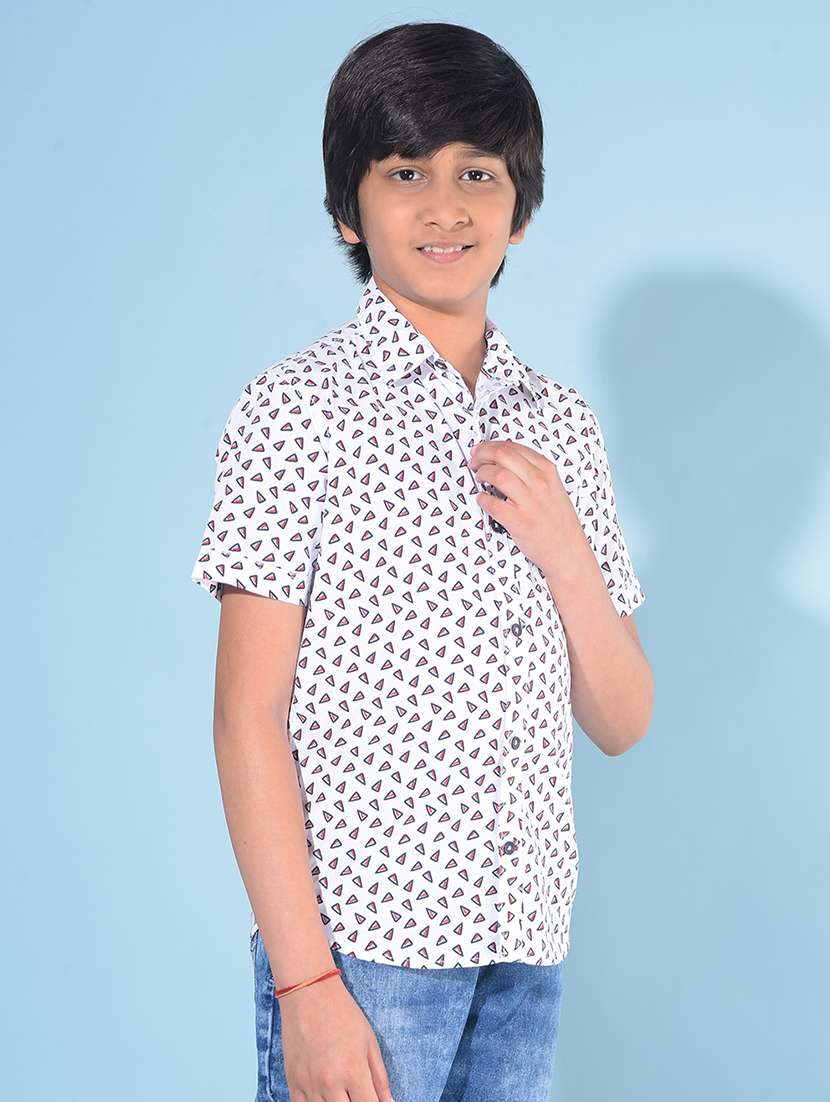 white cotton shirt - 21142860 -  Standard Image - 2