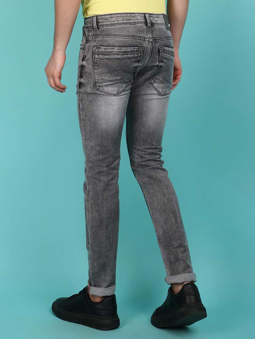 grey denim jeans - 21143183 -  Standard Image - 2