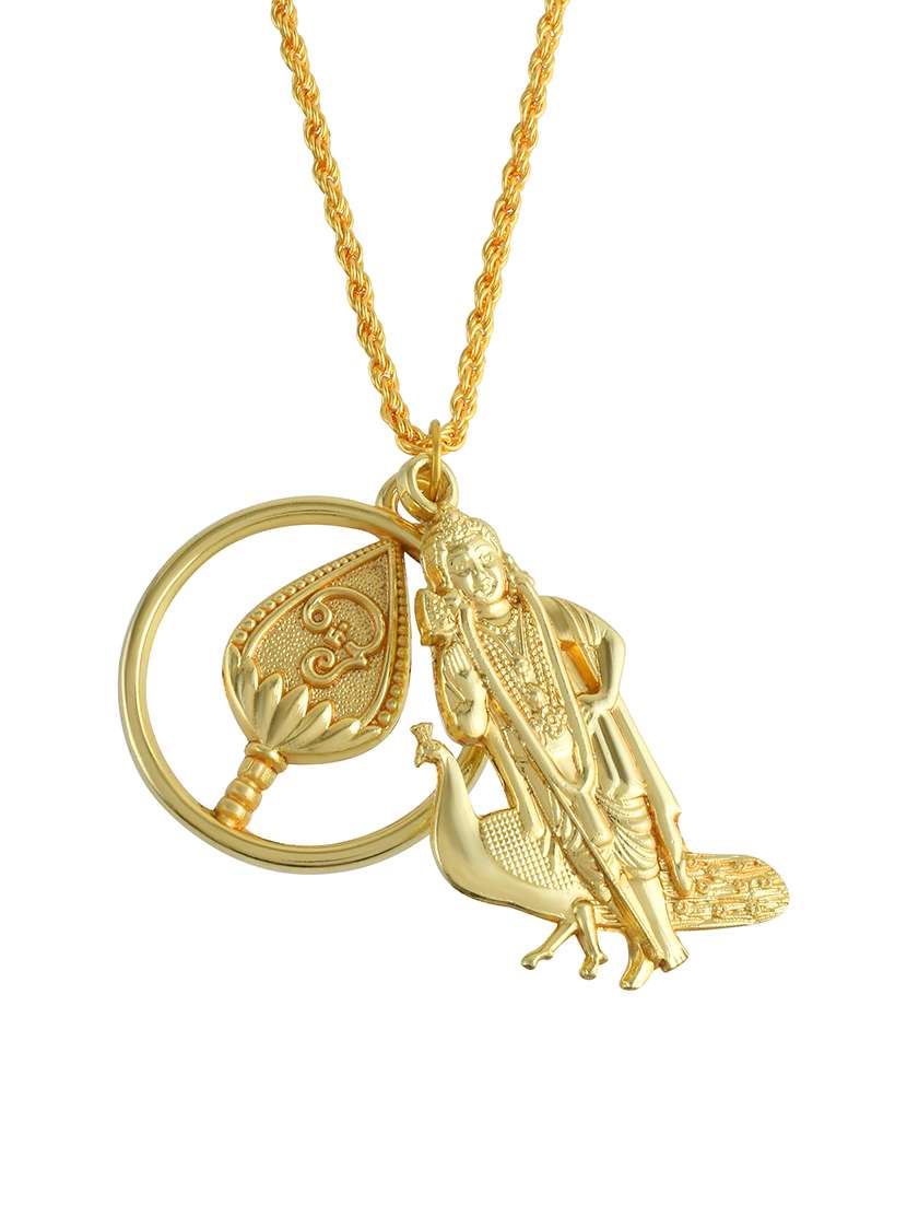 gold metal pendant - 21143549 -  Standard Image - 2