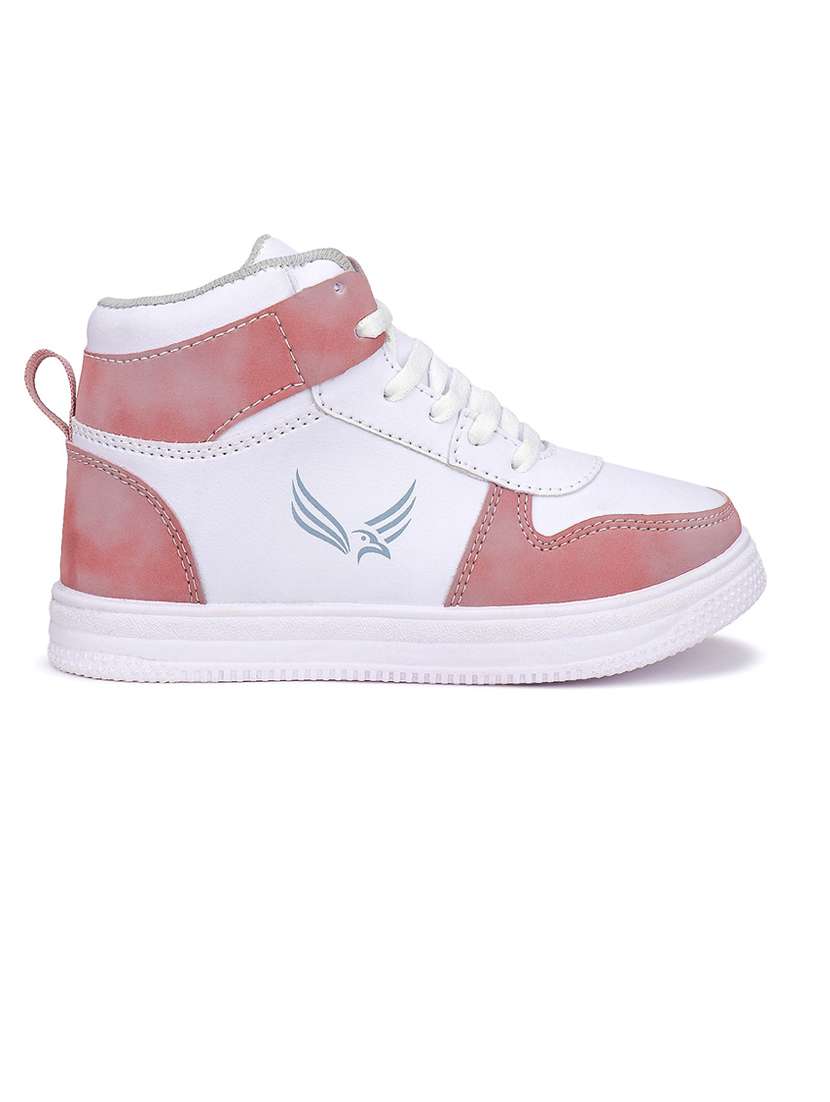 pink lace up snekaer - 21143556 -  Standard Image - 2