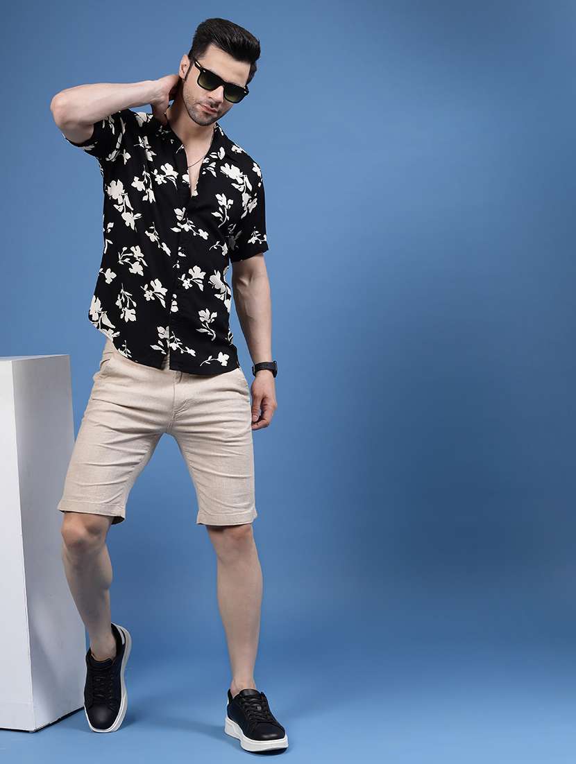 men printed casual shirt - 21143629 - Standard Image - 7