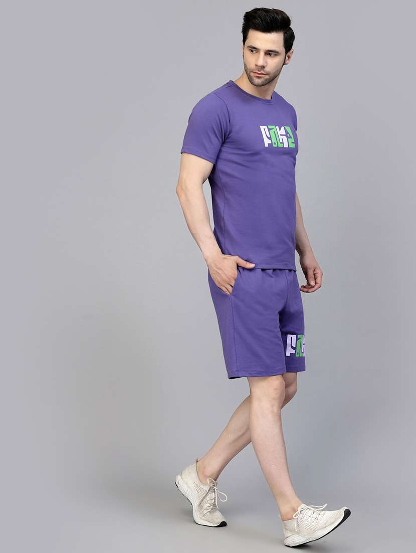 men placement print co-ord set - 21143653 - Standard Image - 2