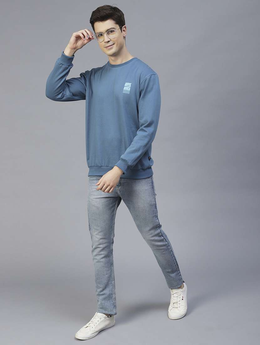 men long sleeves front & back print sweatshirt - 21143717 - Standard Image - 7