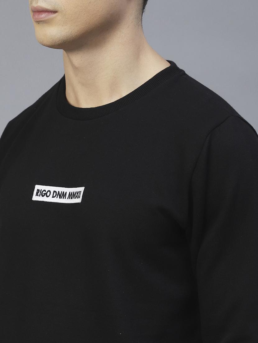 men long sleeves chest print sweatshirt - 21143718 - Standard Image - 7