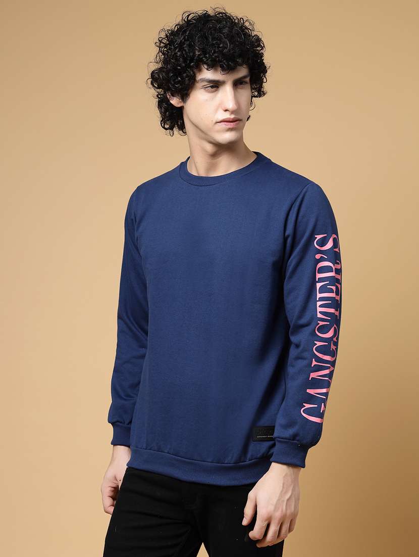 men placement print sweatshirt - 21143724 - Standard Image - 2