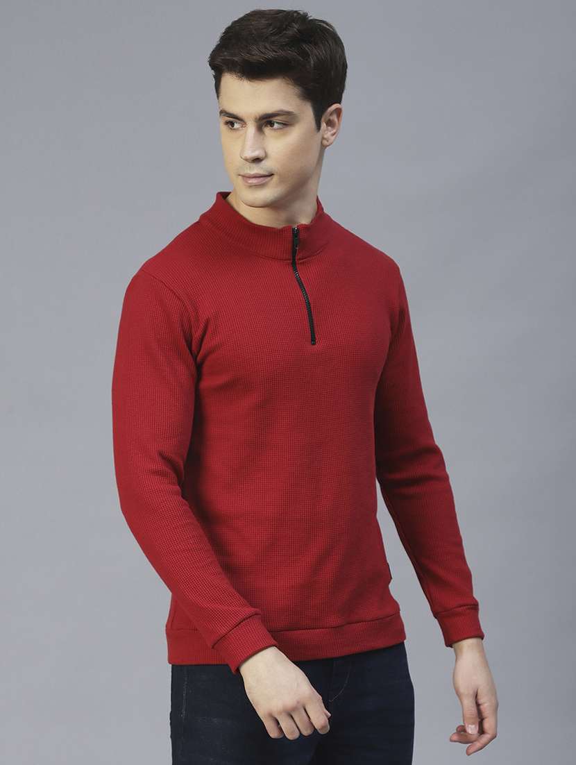 men solid long sleeves plain t-shirt - 21143767 -  Standard Image - 2