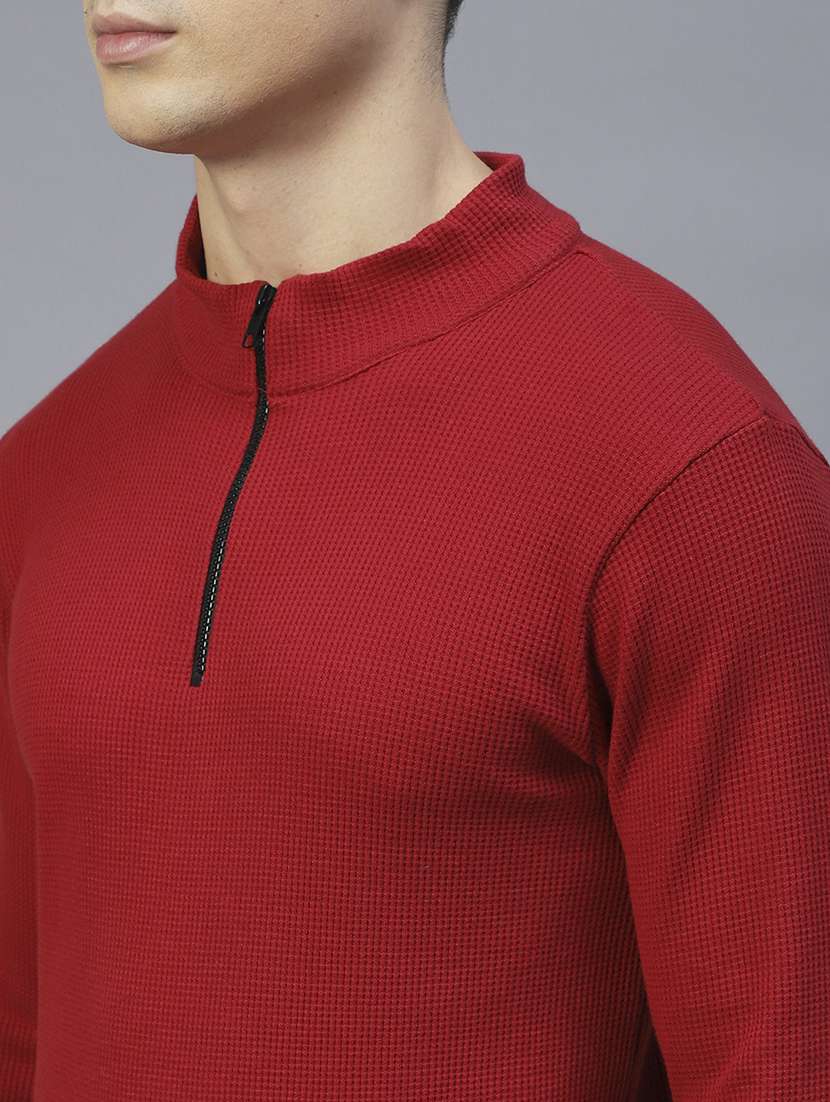 men solid long sleeves plain t-shirt - 21143767 -  Standard Image - 7