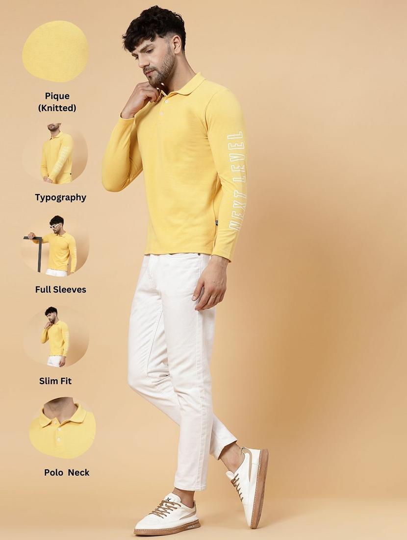 yellow cotton plain tshirt - 21143770 - Standard Image - 7