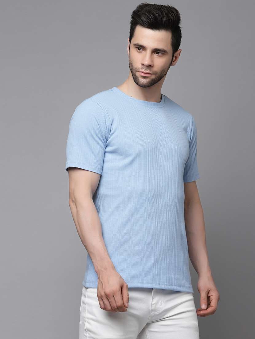 men solid short sleeves plain t-shirt - 21143793 -  Standard Image - 2